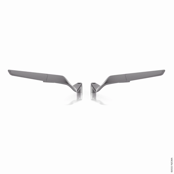 Stealth Naked mirror Titanium