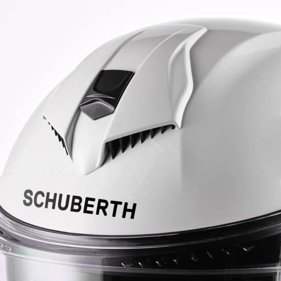 Schuberth S3 Hvit Blank MC Hjelm