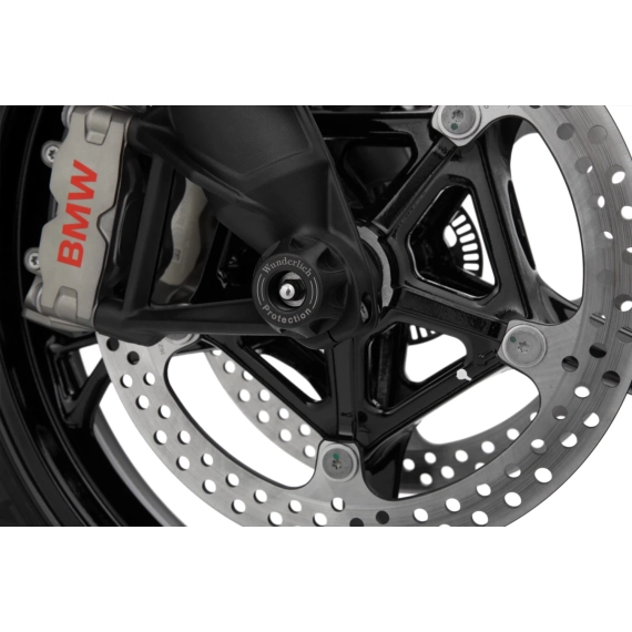 Wunderlich DOUBLESHOCK axle protection pads - black - front