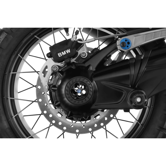 Wunderlich DOUBLESHOCK drive protection pad - black - rear