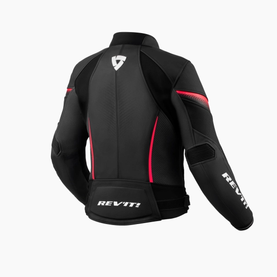 Revit Xena 4 MC Skinn Jakke Dame Sort/Rosa