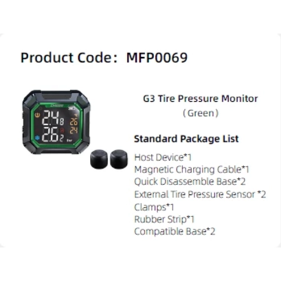 G3 Tire Pressure Monitor System-External Sensor
