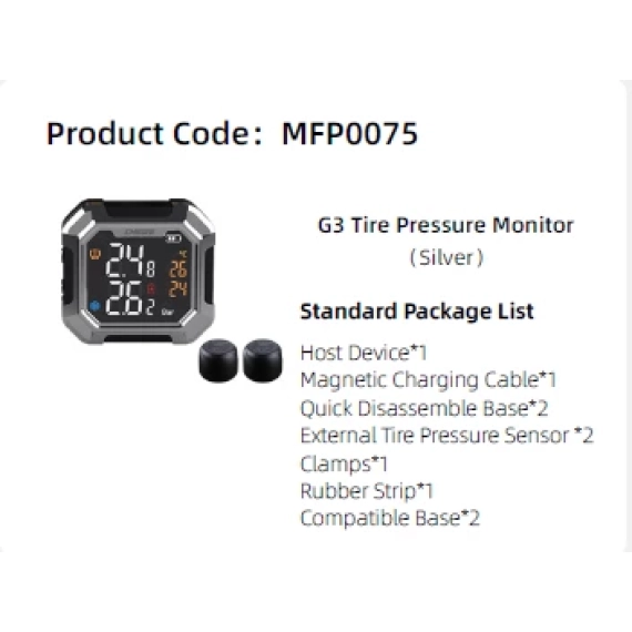 G3 Tire Pressure Monitor System-External Sensor