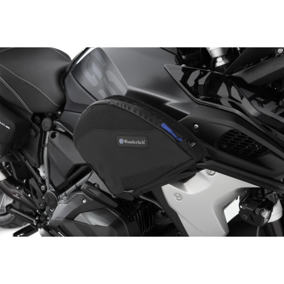 Wunderlich tank protection bar bags - black - Set