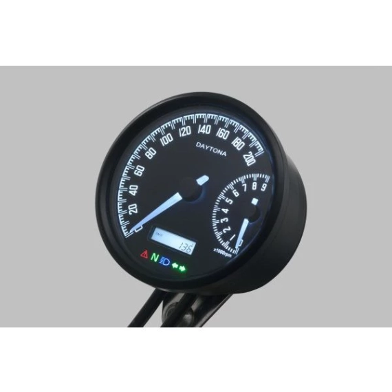 VELONA-W ELECTRICAL SPEEDOMETER (200) AND RPM (9000)