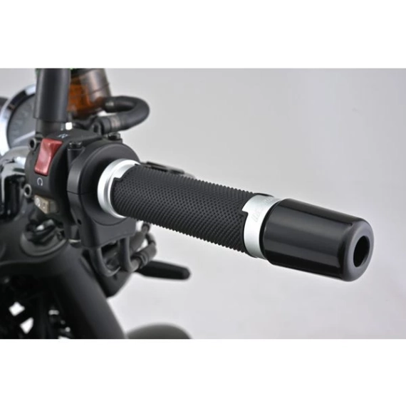 Daytona Holker GGDM-BASE for std 22,2mm styre, SORT og SØLV